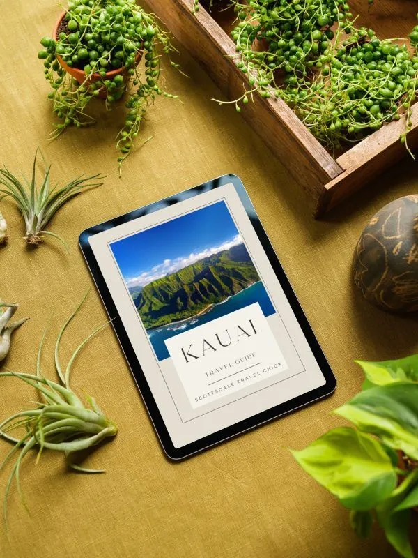 Kauai Travel Guide Mockup Kauai Travel Guide